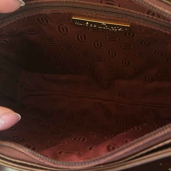 GUC Vintage Cartier zipper clutch, wallet and Cartier shopping bag!!! - Picture 3 of 8